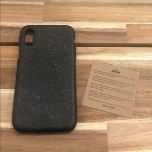 Black Pela iPhone XS Case